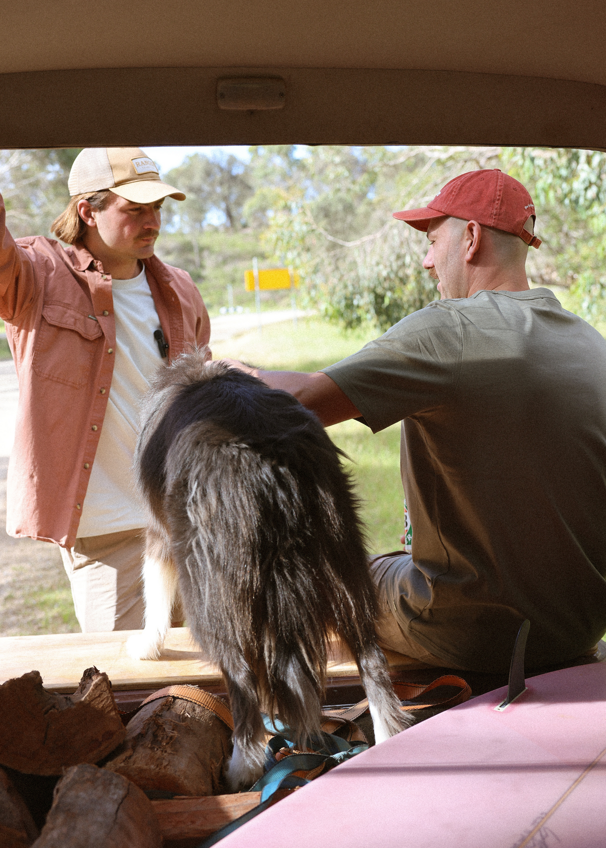 Casual Dad - Harvey Canvas Shirt, Dave Tee and Will Beanie
