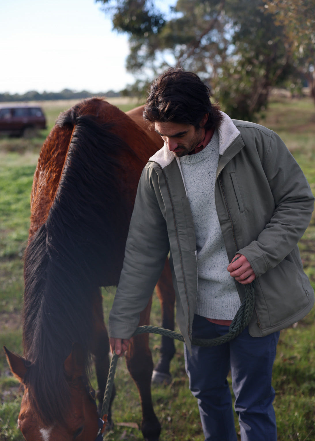 Rugged Up - Belt, Knit & Jacket