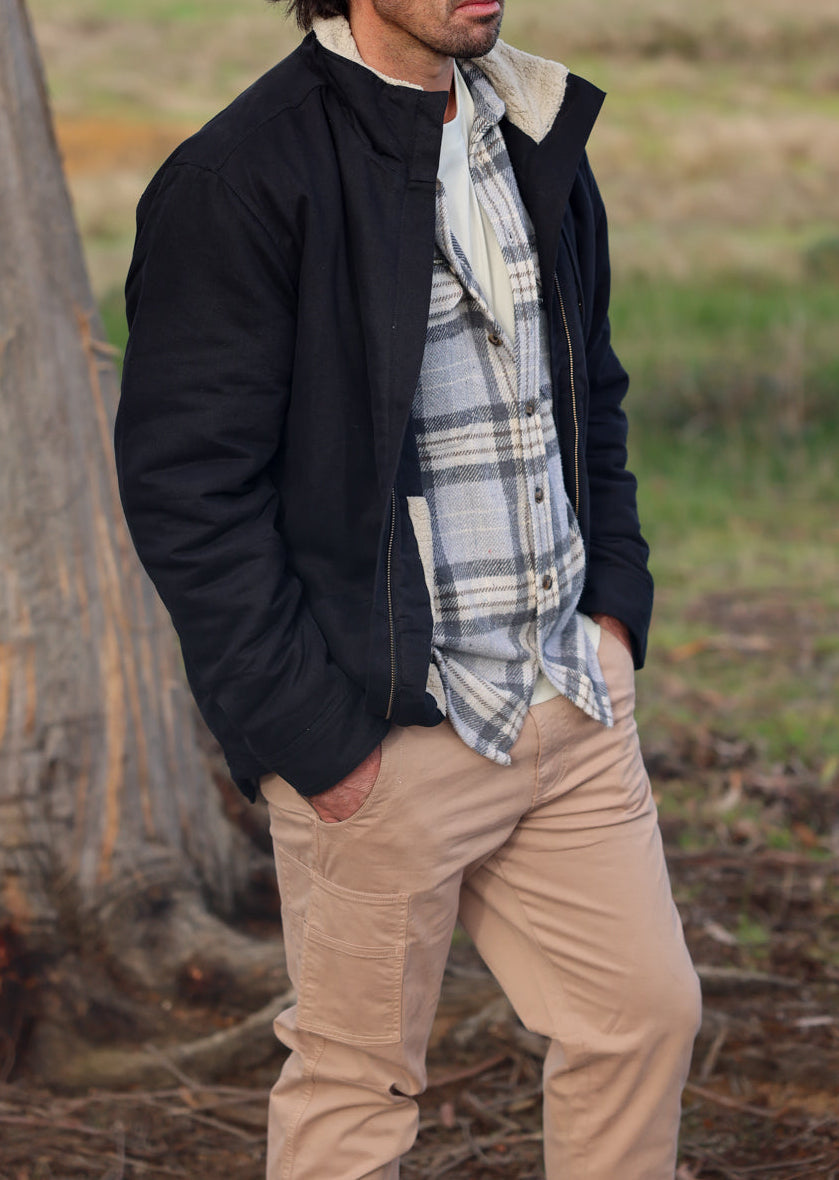 Rugged Up - Belt, Knit & Jacket