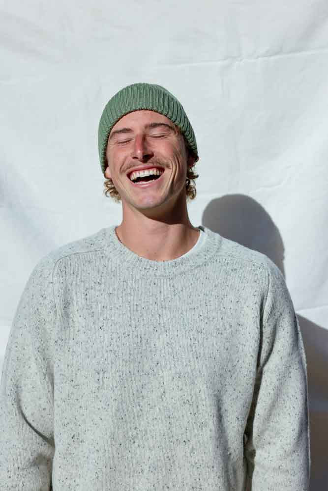 Casual Dad - Harvey Canvas Shirt, Dave Tee and Will Beanie