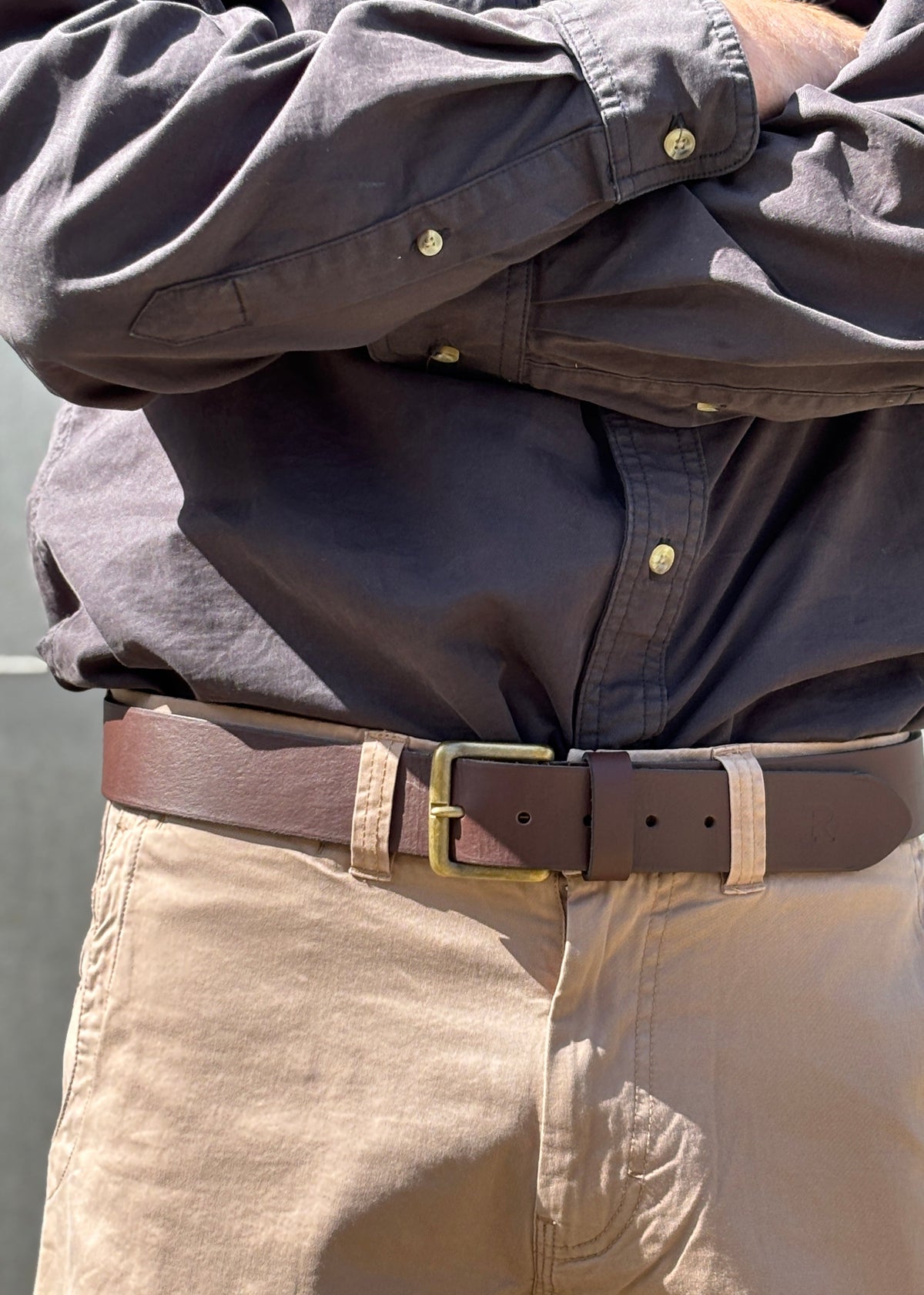 The Burke Australian Leather Belt